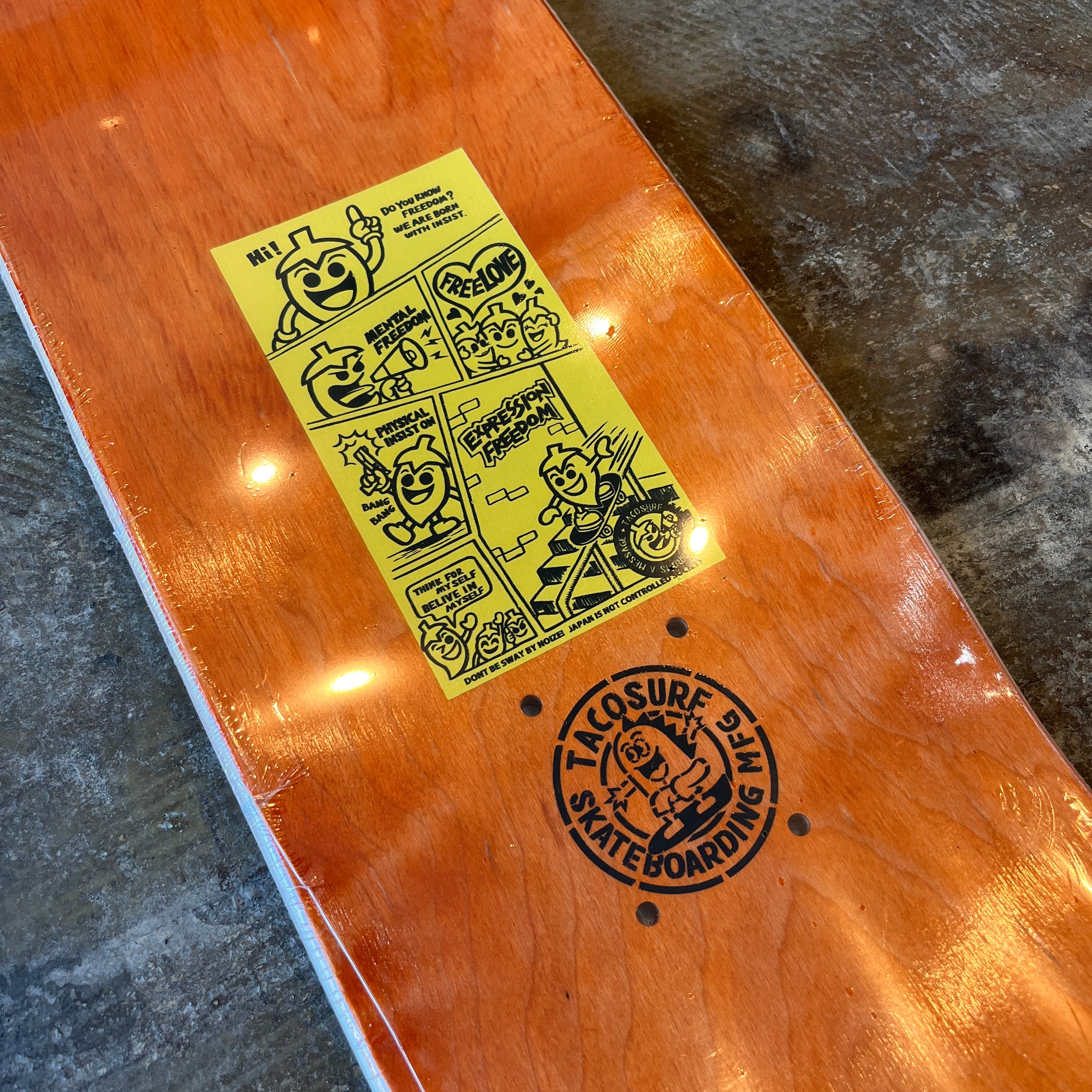 TACOSURF MFG] FREEDOM 7.0×27.75×11.75inch | Cambie SkateShop